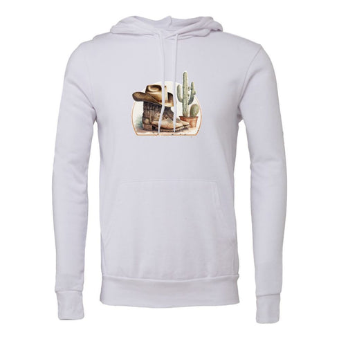 Cowboy style Bella canvas hoodie 3719